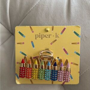 Piper Vibrant Pencil Hair Clips Set